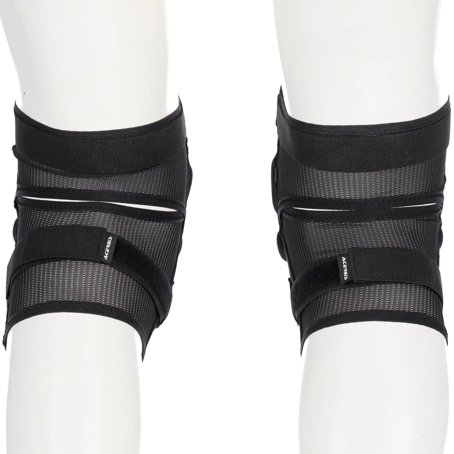 Rodilleras Acerbis Soft Kid - Negro/Blanco
