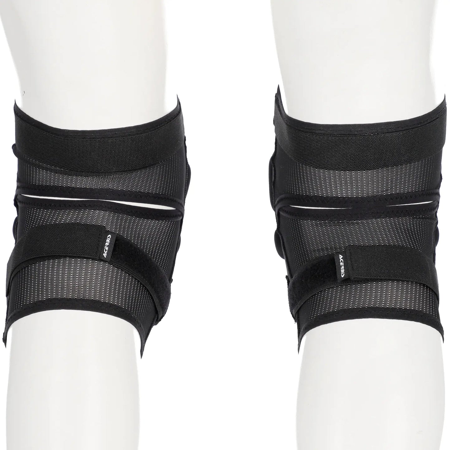 Rodilleras Acerbis Soft Kid - Negro/Blanco