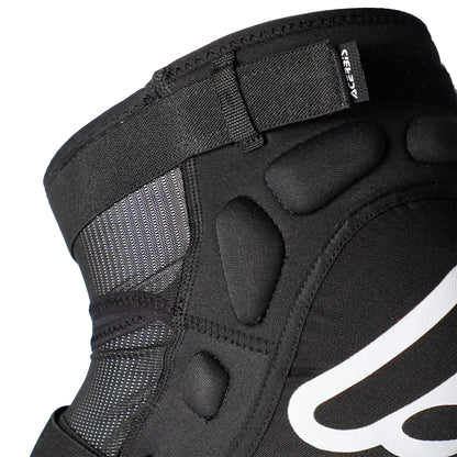Rodilleras Acerbis Soft Kid - Negro/Blanco