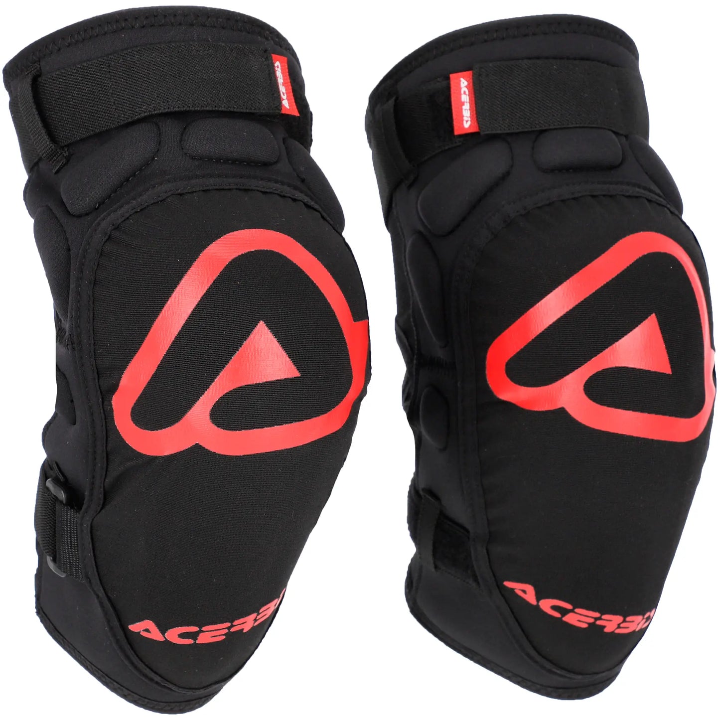 Rodilleras Acerbis Soft Kid - Negro/Rojo
