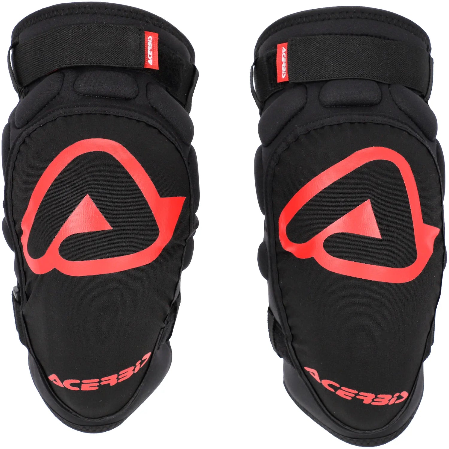 Rodilleras Acerbis Soft Kid - Negro/Rojo