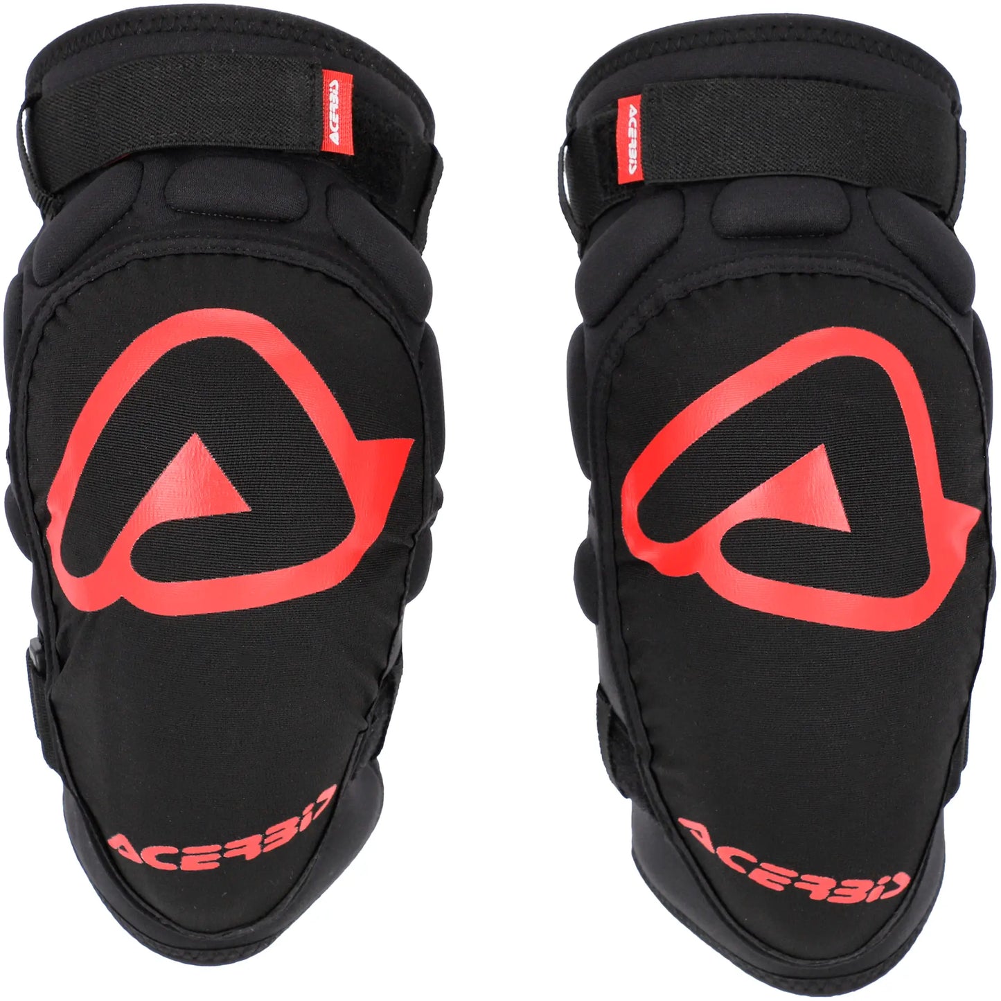 Rodilleras Acerbis Soft Kid - Negro/Rojo