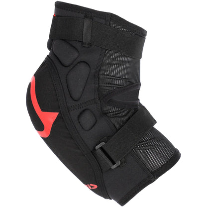 Rodilleras Acerbis Soft Kid - Negro/Rojo