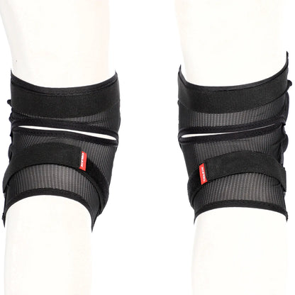 Rodilleras Acerbis Soft Kid - Negro/Rojo