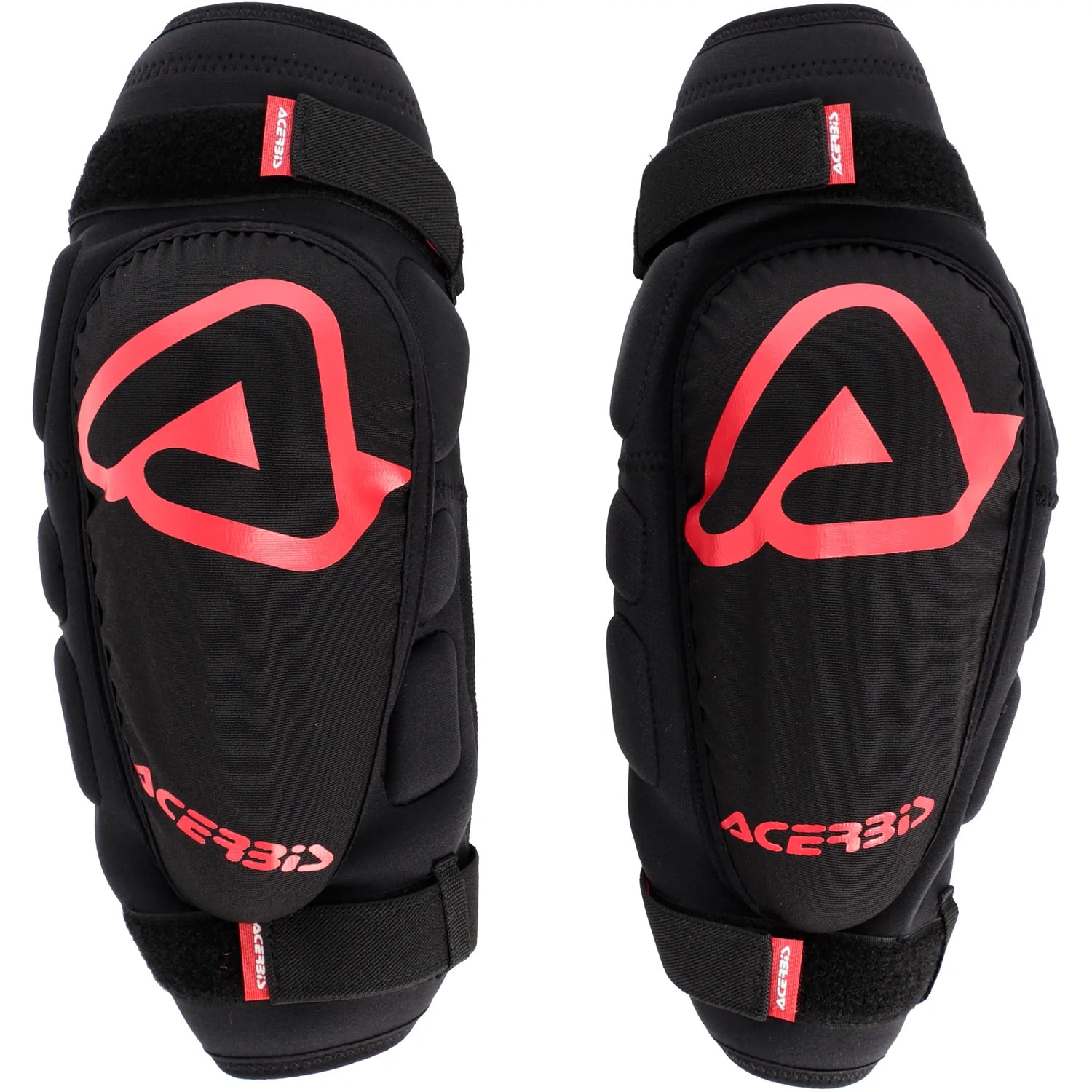 Coderas Acerbis Soft - Negro/Rojo
