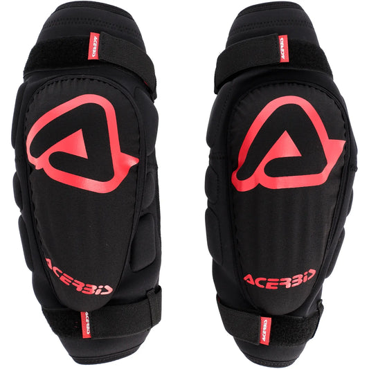 Coderas Acerbis Soft - Negro/Rojo