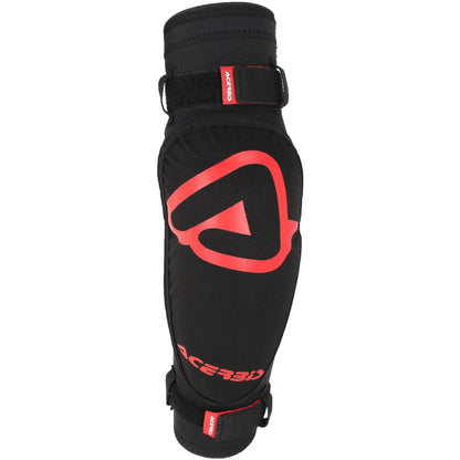 Coderas Acerbis Soft Kid - Negro/Rojo