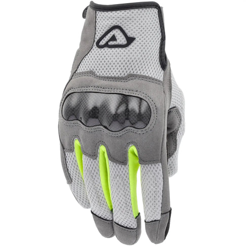 Guantes Acerbis CE Ramsey My Vented Man - Gris/Amarillo