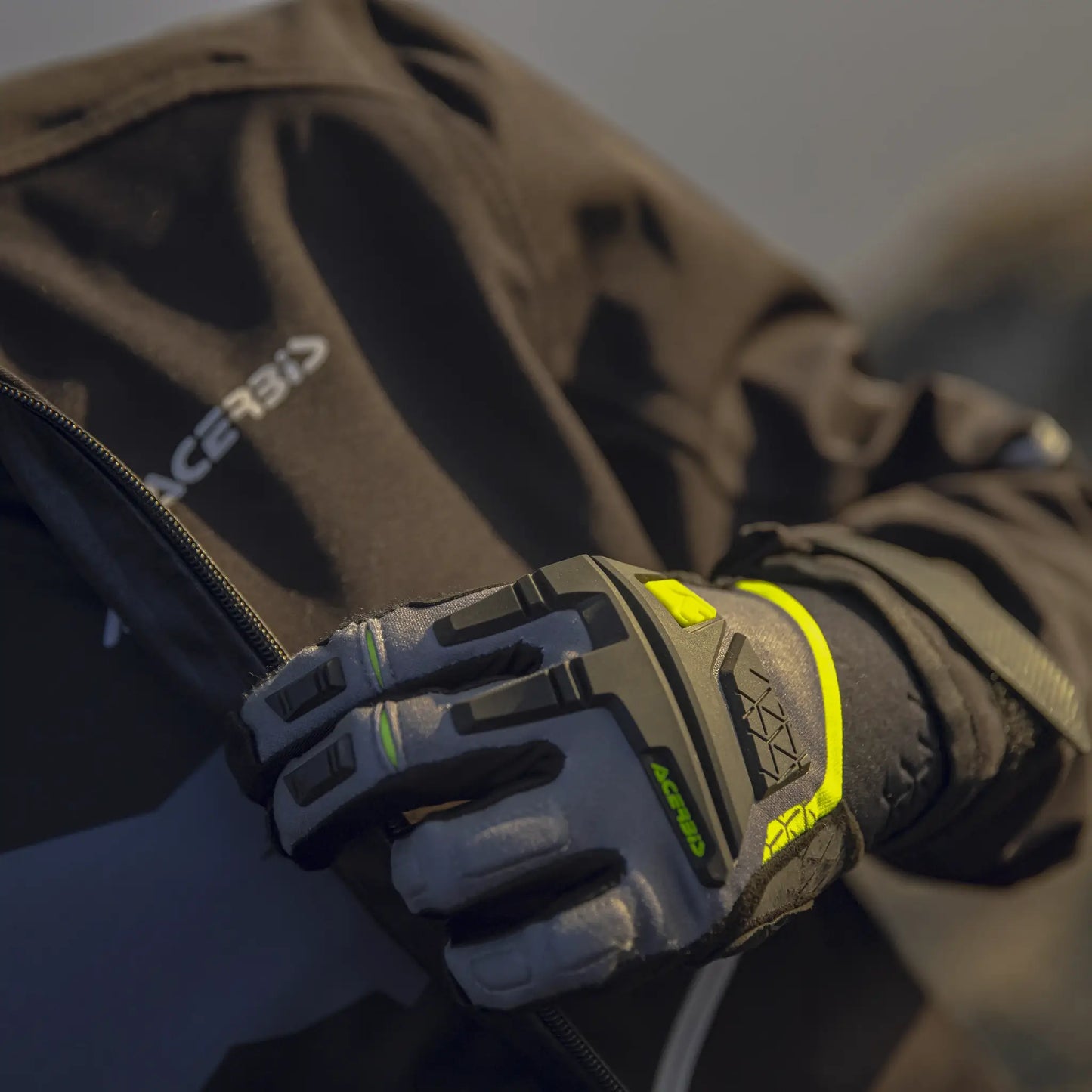 Guantes Acerbis CE X-Enduro - Negro/Amarillo