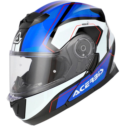 Casco Acerbis Serel 22.06 Graphic - Blanco/Azul
