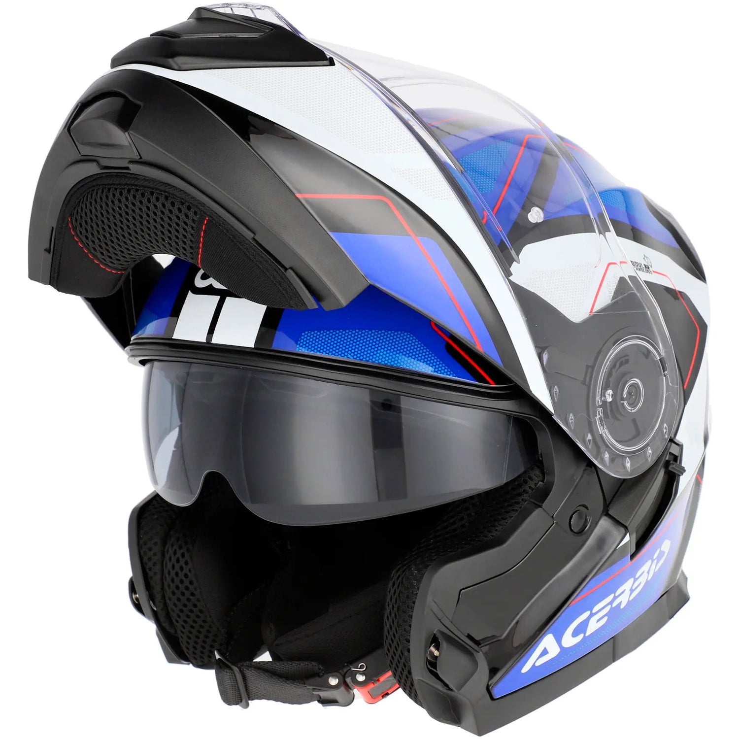 Casco Acerbis Serel 22.06 Graphic - Blanco/Azul