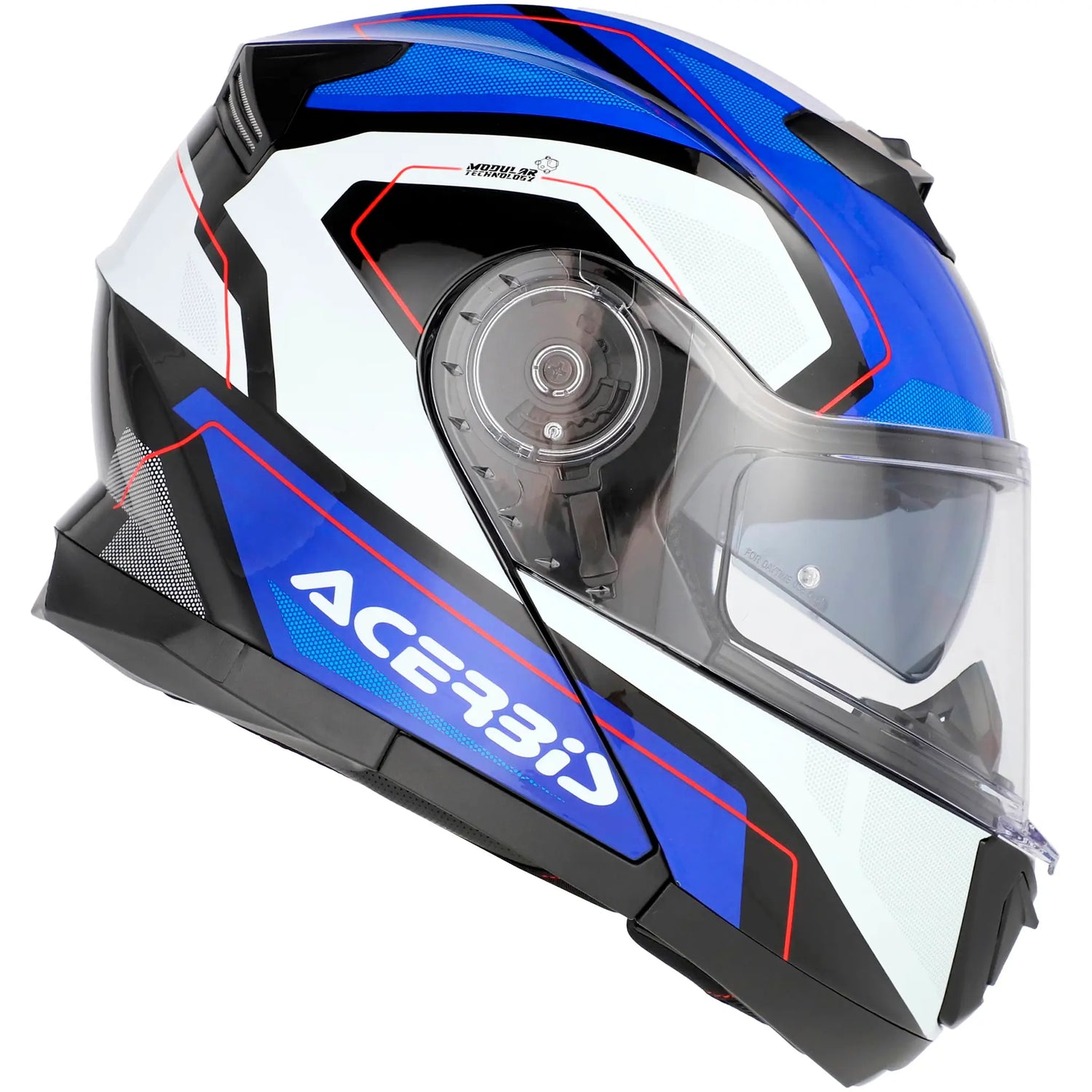 Casco Acerbis Serel 22.06 Graphic - Blanco/Azul