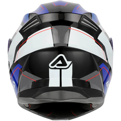 Casco Acerbis Serel 22.06 Graphic - Blanco/Azul