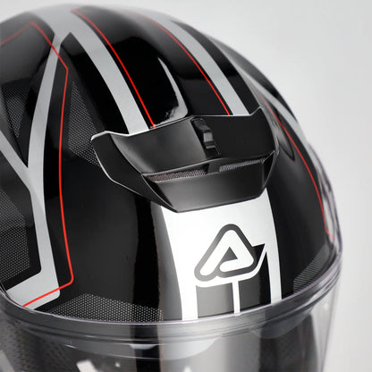 Casco Acerbis Serel 22.06 Graphic - Negro/Gris