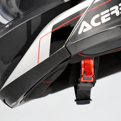 Casco Acerbis Serel 22.06 Graphic - Negro/Gris