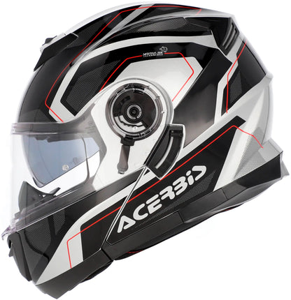 Casco Acerbis Serel 22.06 Graphic - Negro/Gris