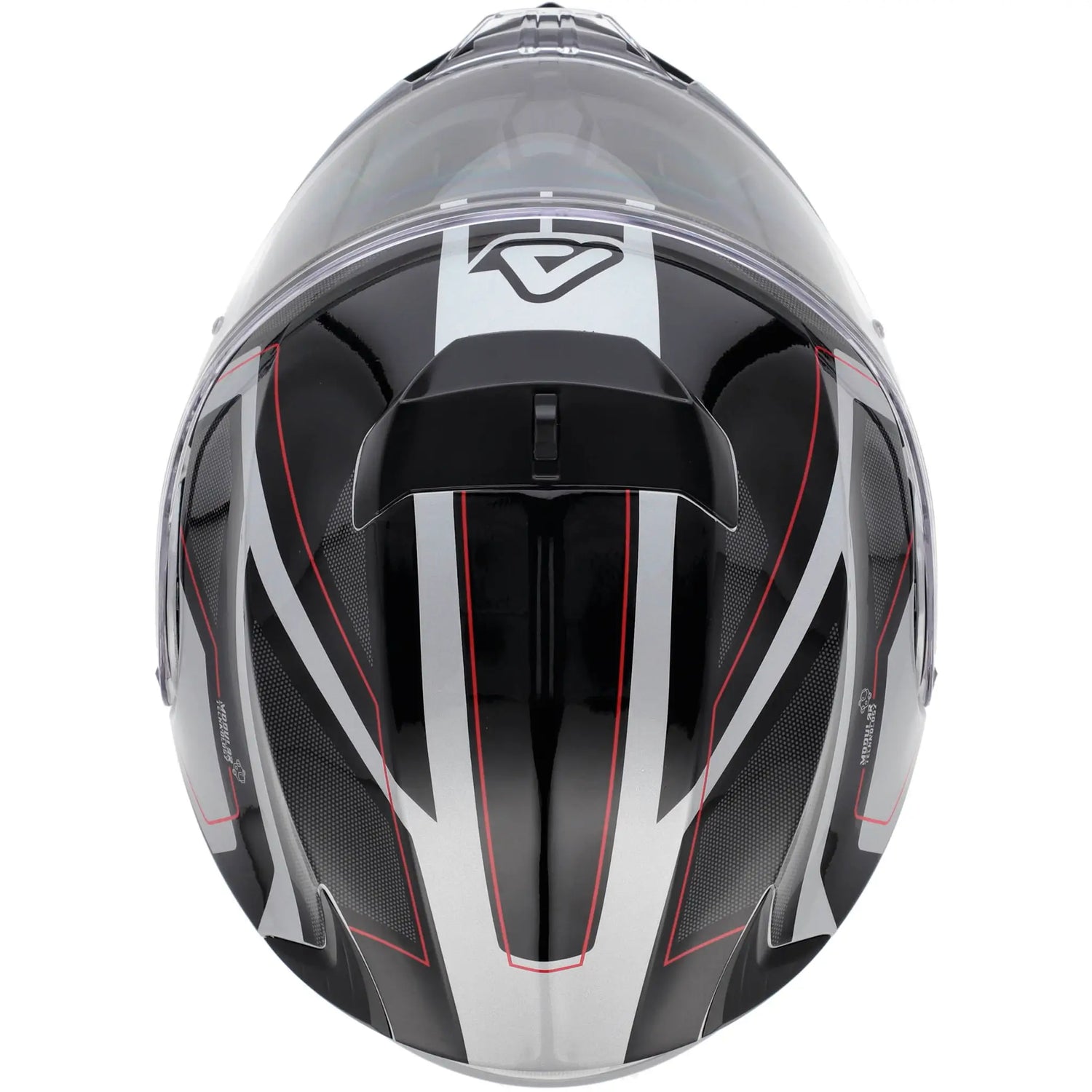 Casco Acerbis Serel 22.06 Graphic - Negro/Gris