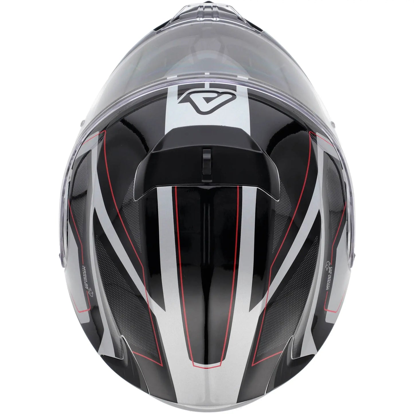 Casco Acerbis Serel 22.06 Graphic - Negro/Gris