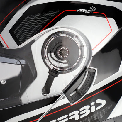 Casco Acerbis Serel 22.06 Graphic - Negro/Gris
