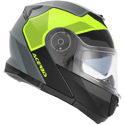 Capacete Acerbis Serel 22.06 Graphic - Preto/Amarelo