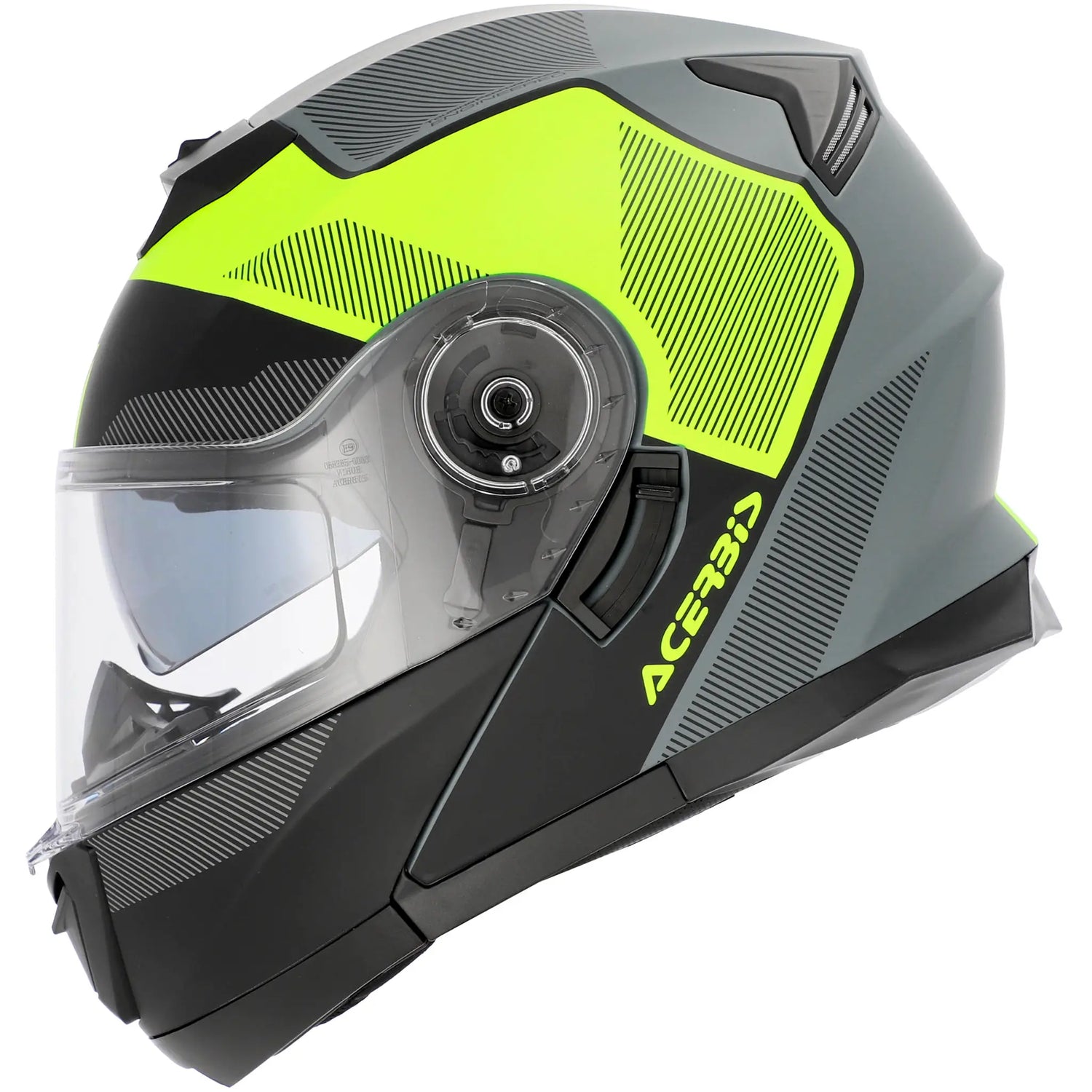 Capacete Acerbis Serel 22.06 Graphic - Preto/Amarelo
