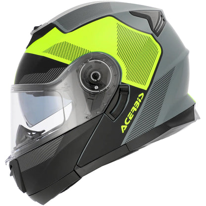 Capacete Acerbis Serel 22.06 Graphic - Preto/Amarelo