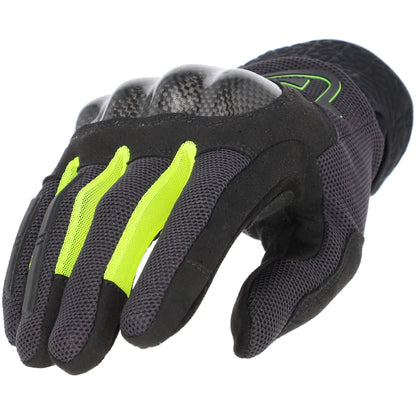 Guantes Acerbis CE Ramsey My Vented Pro Man - Negro/Amarillo