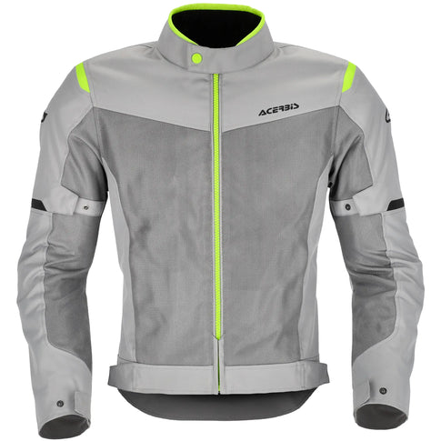 Chaqueta Acerbis CE Ramsey My Vented 2.0 Man - Gris/Amarillo