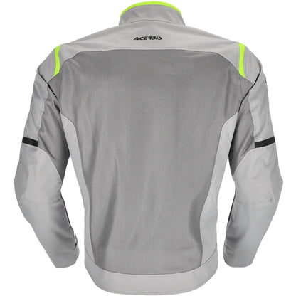 Chaqueta Acerbis CE Ramsey My Vented 2.0 Man - Gris/Amarillo