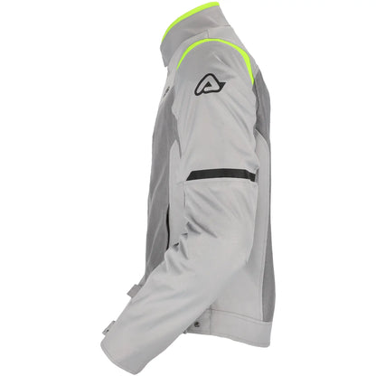Chaqueta Acerbis CE Ramsey My Vented 2.0 Man - Gris/Amarillo