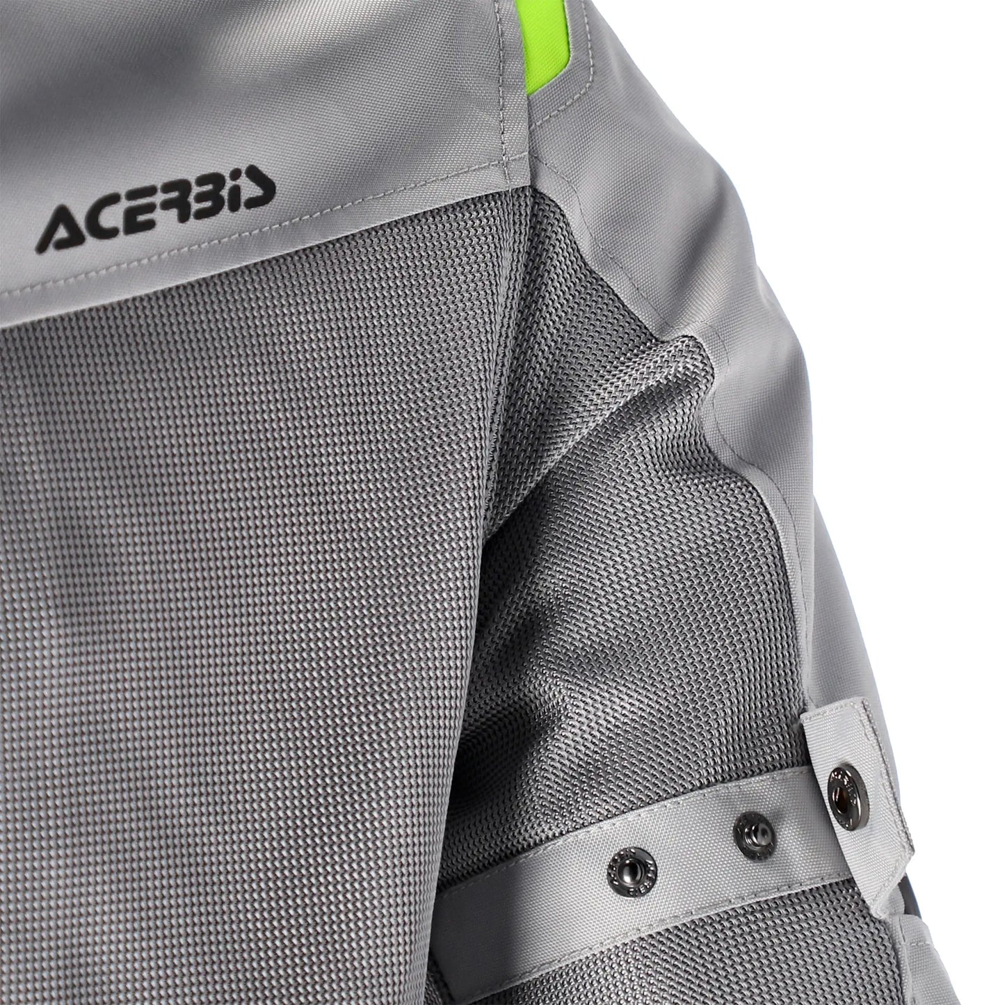 Chaqueta Acerbis CE Ramsey My Vented 2.0 Man - Gris/Amarillo
