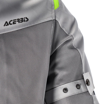 Chaqueta Acerbis CE Ramsey My Vented 2.0 Man - Gris/Amarillo
