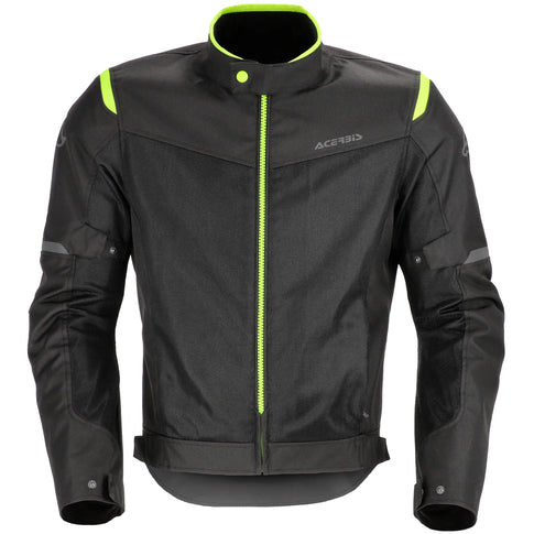 Chaqueta Acerbis CE Ramsey My Vented 2.0 Man - Negro/Amarillo