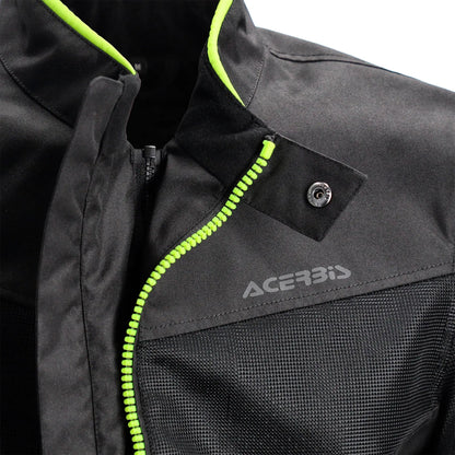 Chaqueta Acerbis CE Ramsey My Vented 2.0 Man - Negro/Amarillo