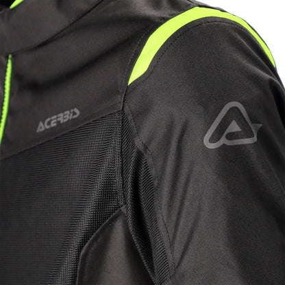 Chaqueta Acerbis CE Ramsey My Vented 2.0 Man - Negro/Amarillo