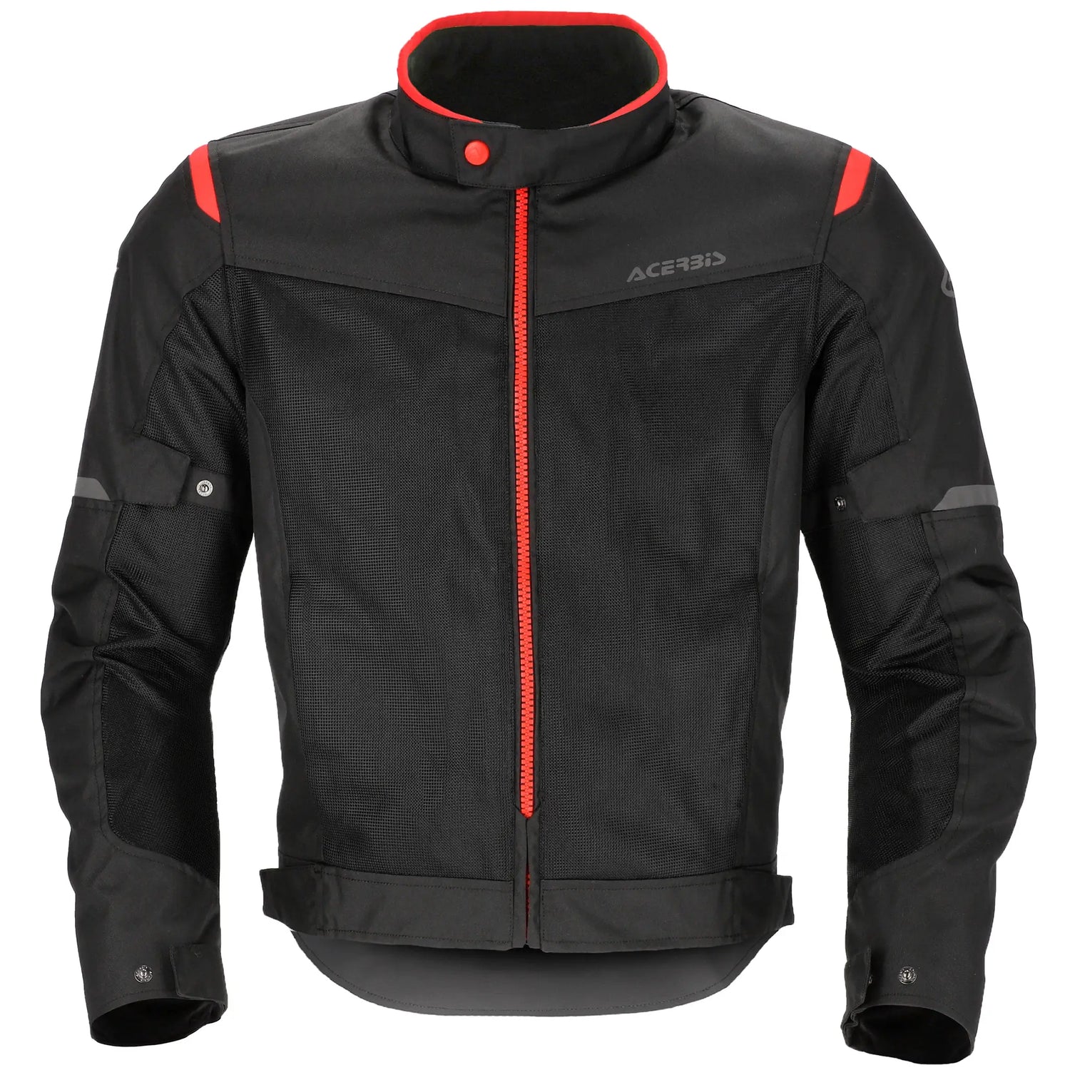 Chaqueta Acerbis CE Ramsey My Vented 2.0 Man - Negro/Rojo