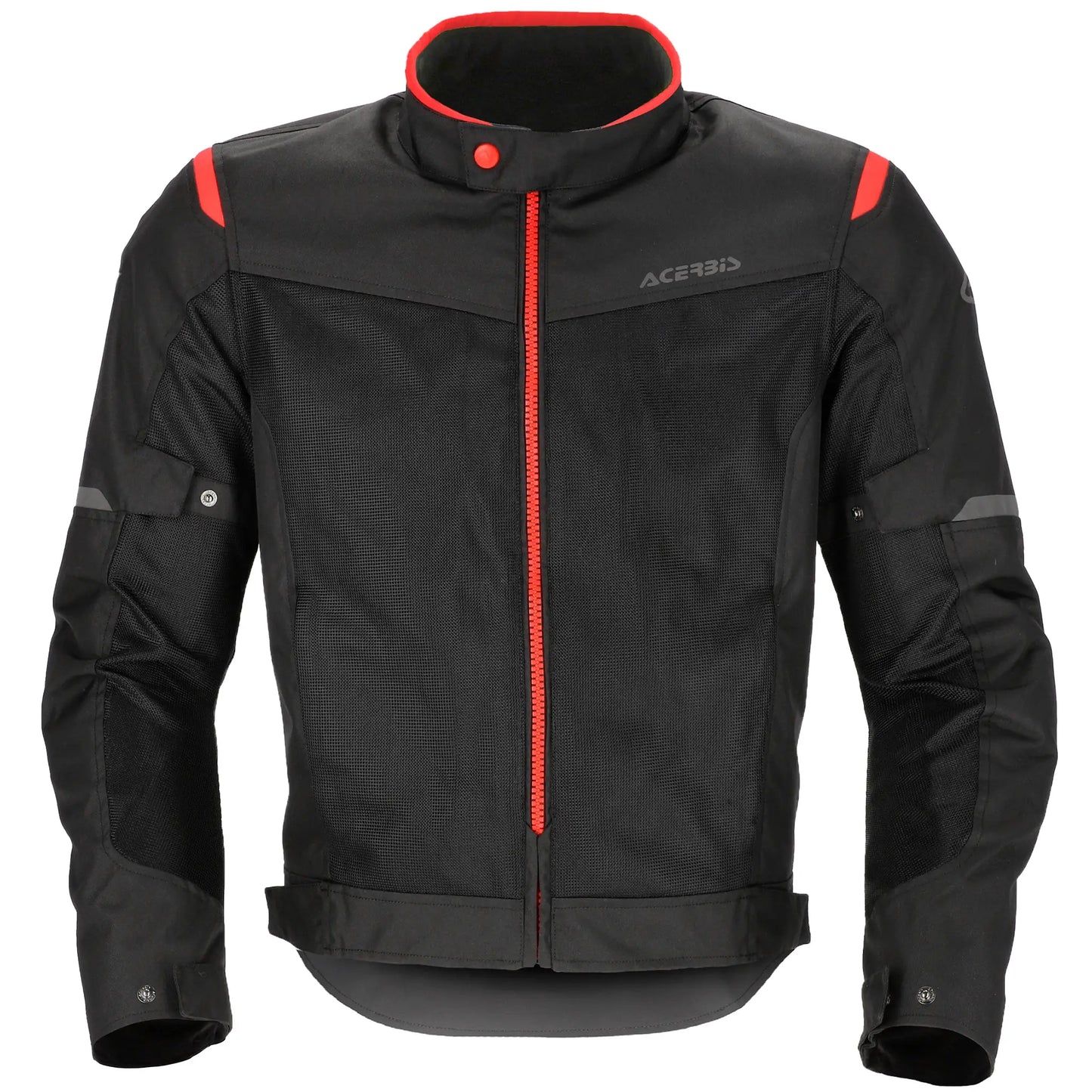 Chaqueta Acerbis CE Ramsey My Vented 2.0 Man - Negro/Rojo