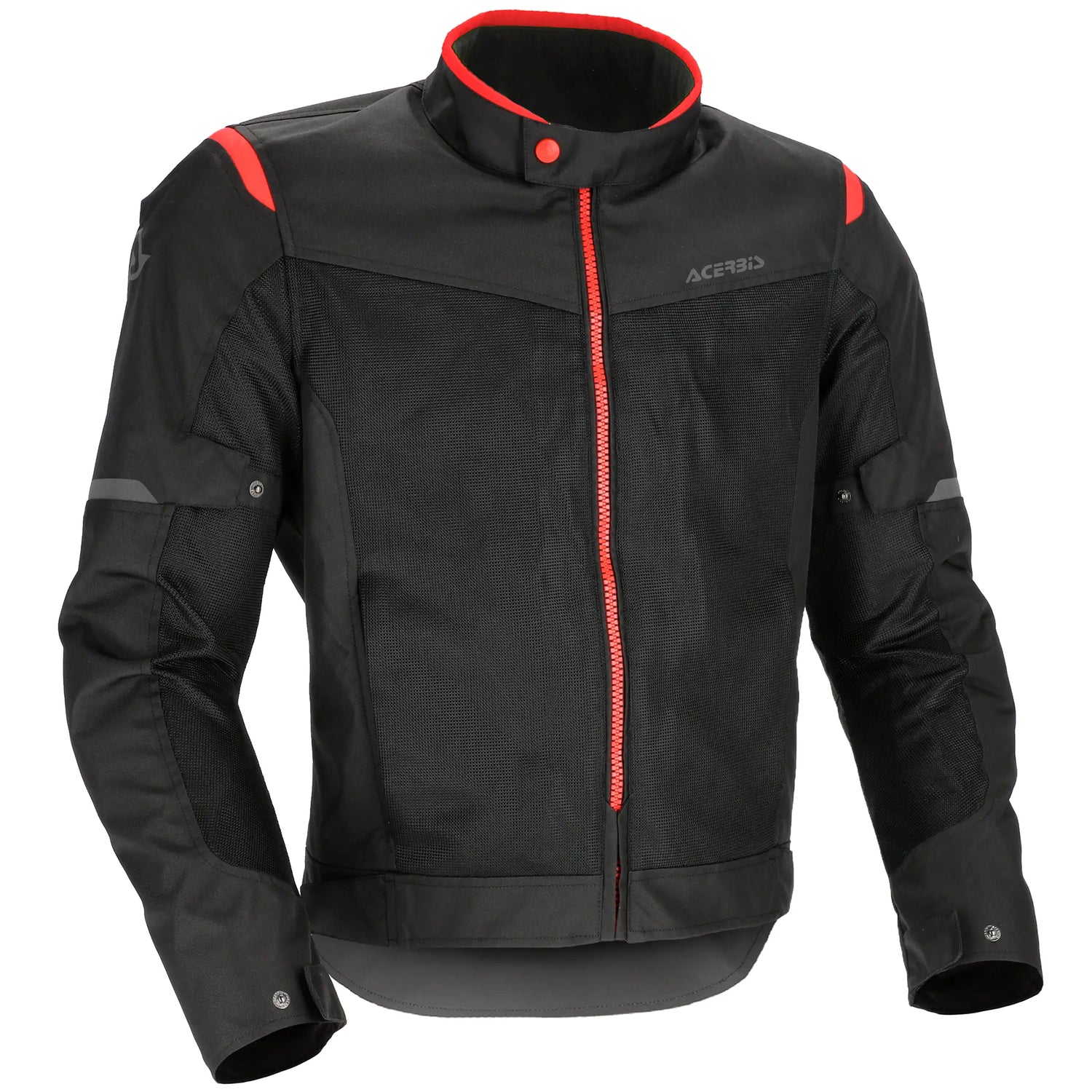 Chaqueta Acerbis CE Ramsey My Vented 2.0 Man - Negro/Rojo