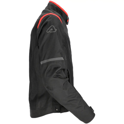 Chaqueta Acerbis CE Ramsey My Vented 2.0 Man - Negro/Rojo