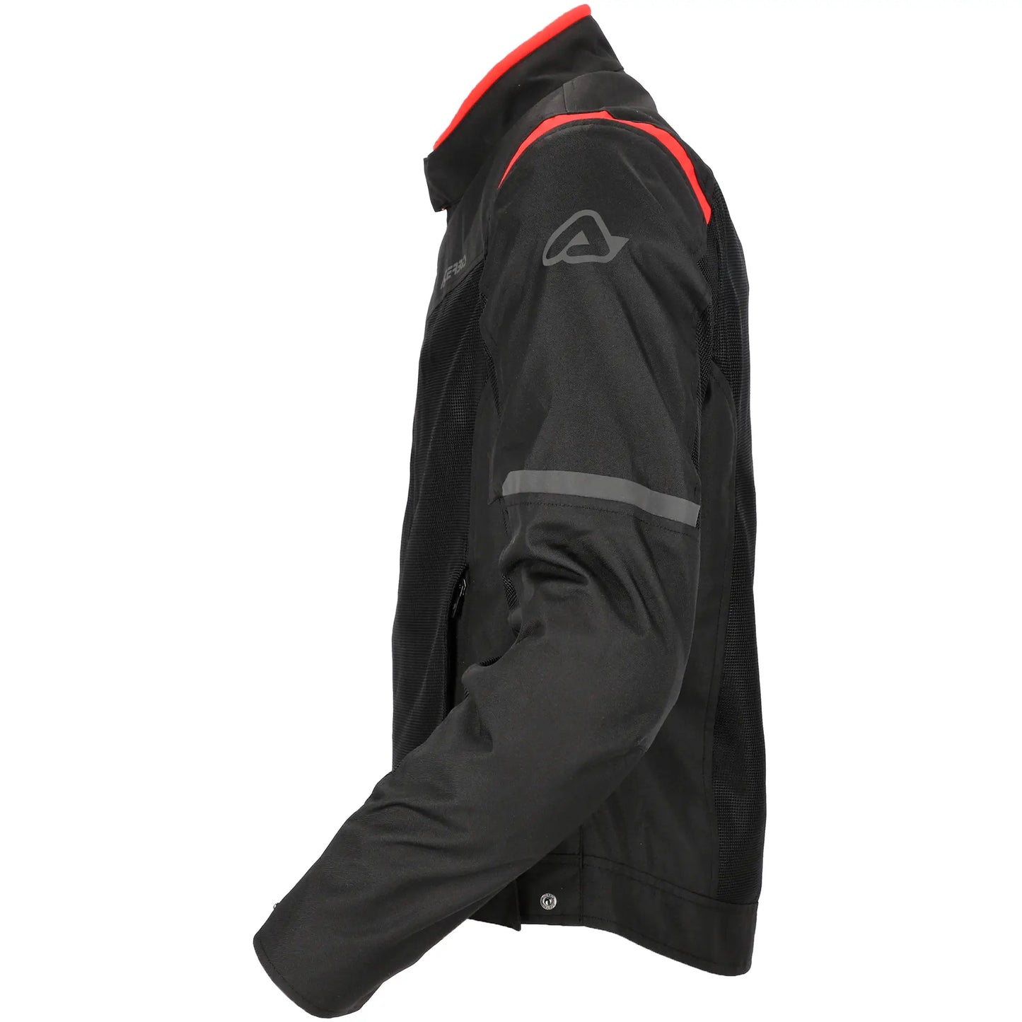 Chaqueta Acerbis CE Ramsey My Vented 2.0 Man - Negro/Rojo
