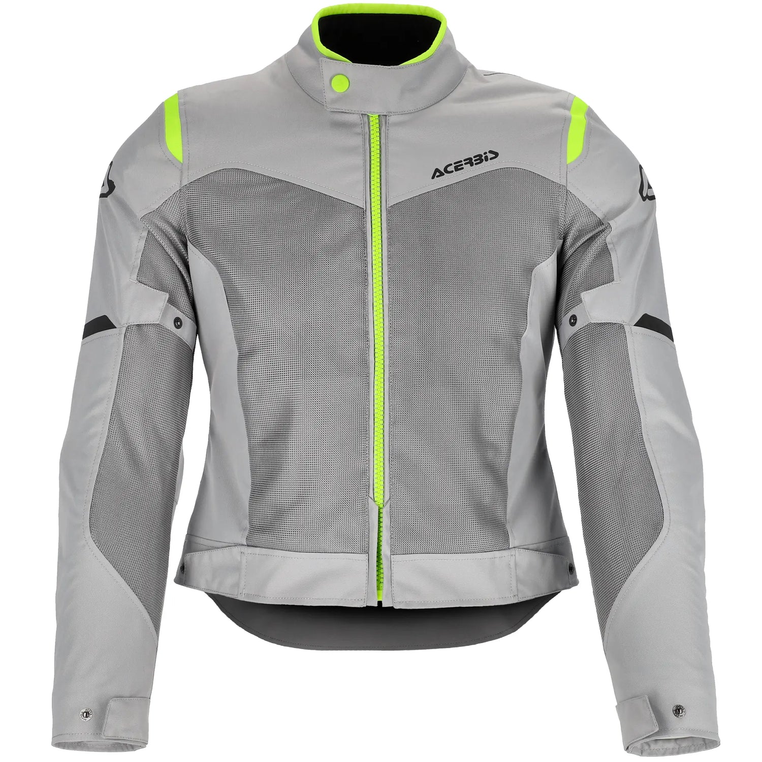 Chaqueta Acerbis CE Ramsey My Vented 2.0 Lady - Gris/Amarillo