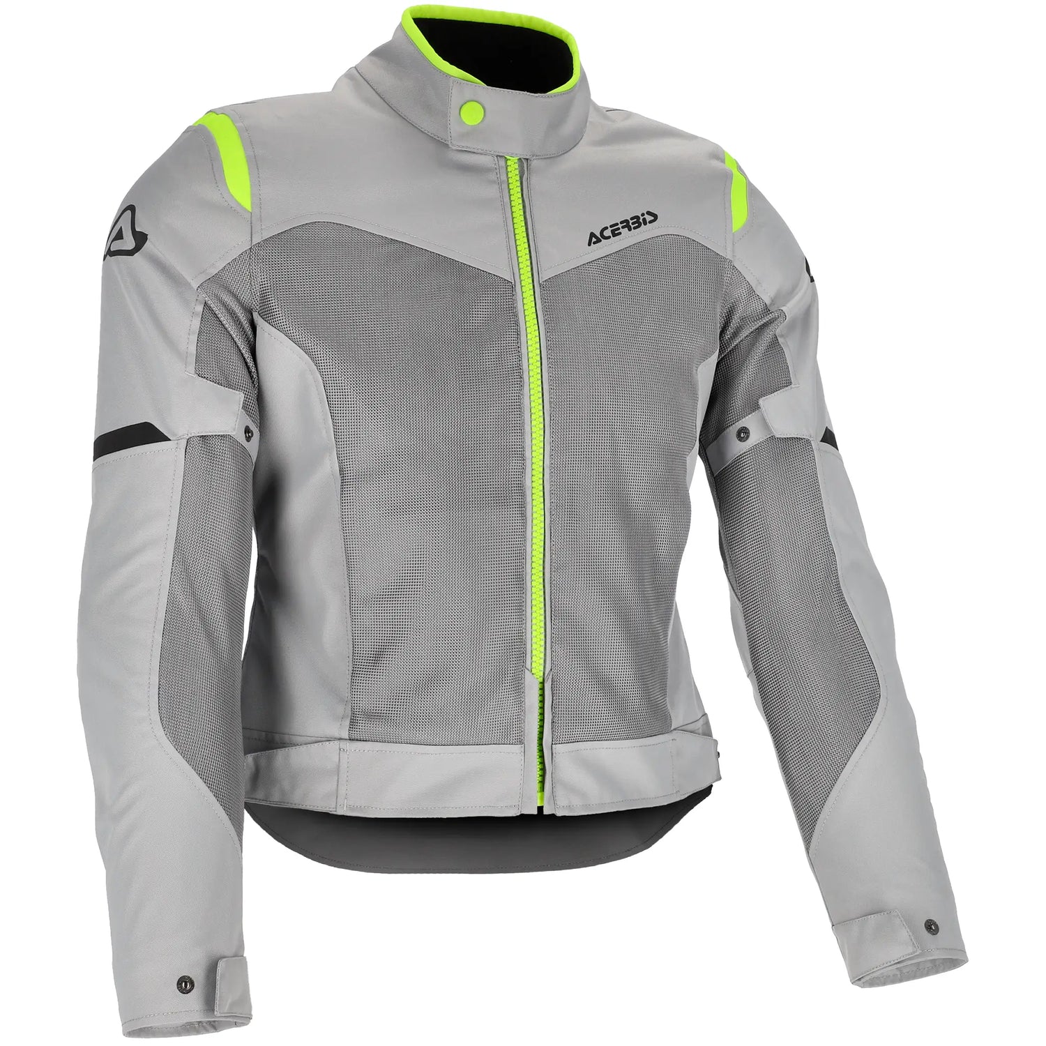 Chaqueta Acerbis CE Ramsey My Vented 2.0 Lady - Gris/Amarillo