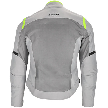 Chaqueta Acerbis CE Ramsey My Vented 2.0 Lady - Gris/Amarillo