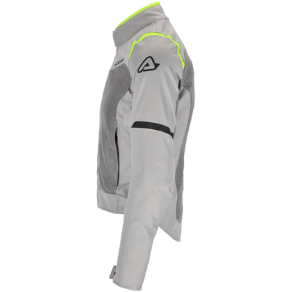 Chaqueta Acerbis CE Ramsey My Vented 2.0 Lady - Gris/Amarillo