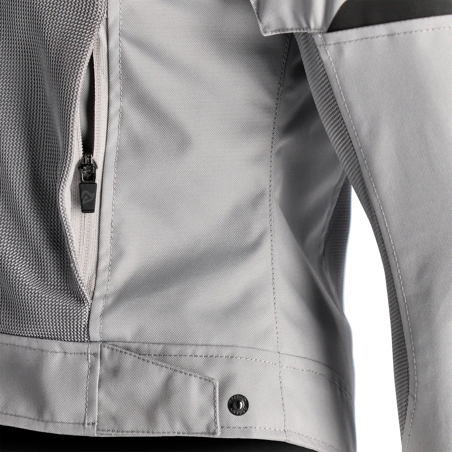 Chaqueta Acerbis CE Ramsey My Vented 2.0 Lady - Gris/Amarillo