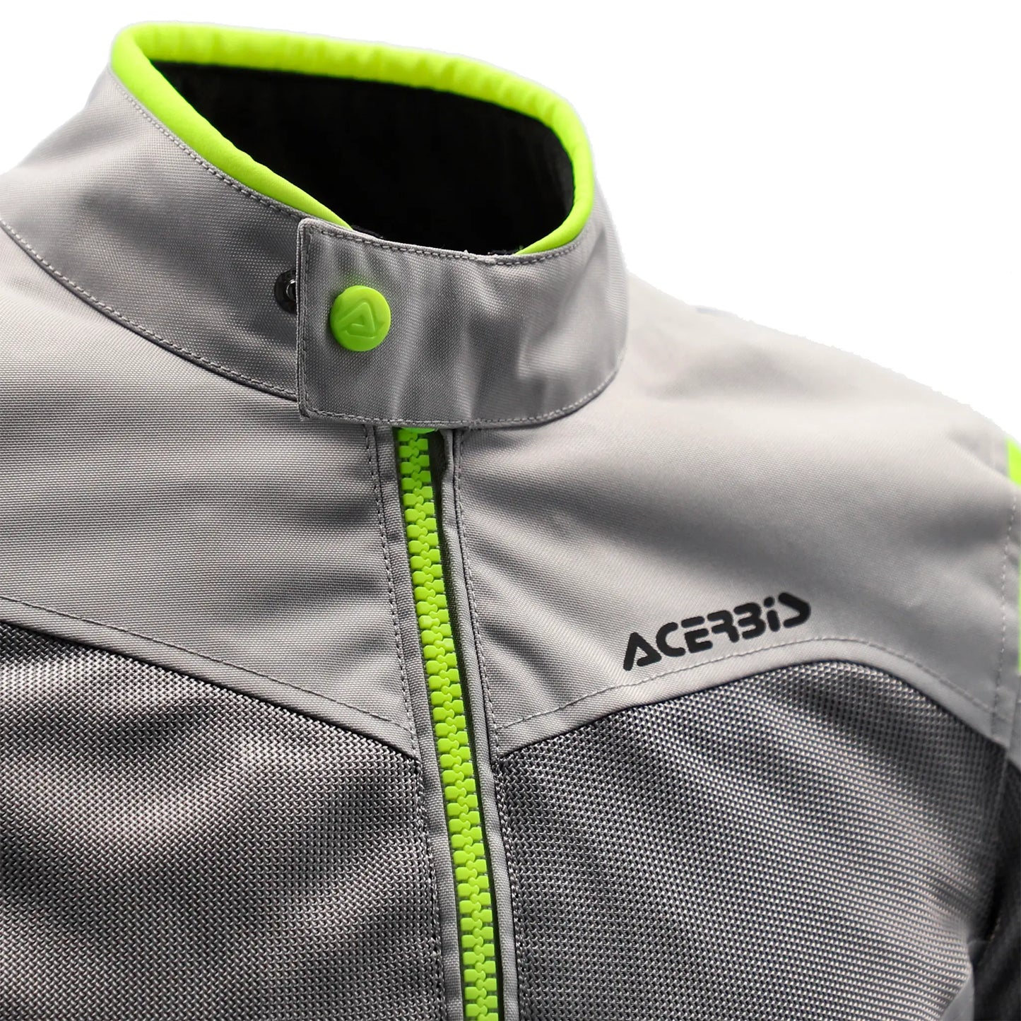 Chaqueta Acerbis CE Ramsey My Vented 2.0 Lady - Gris/Amarillo