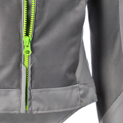 Chaqueta Acerbis CE Ramsey My Vented 2.0 Lady - Gris/Amarillo