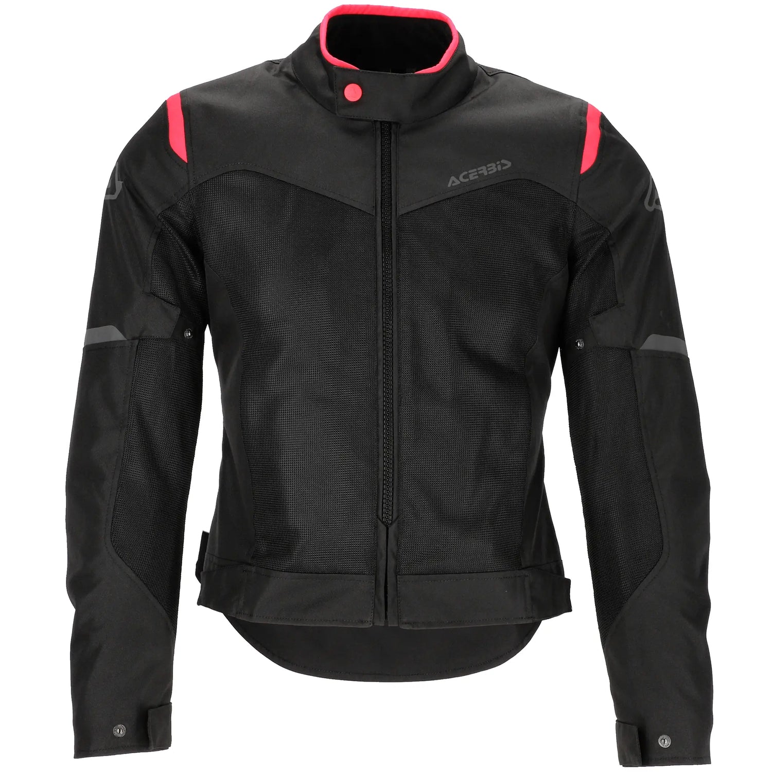 Chaqueta Acerbis CE Ramsey My Vented 2.0 Lady - Negro/Rosa