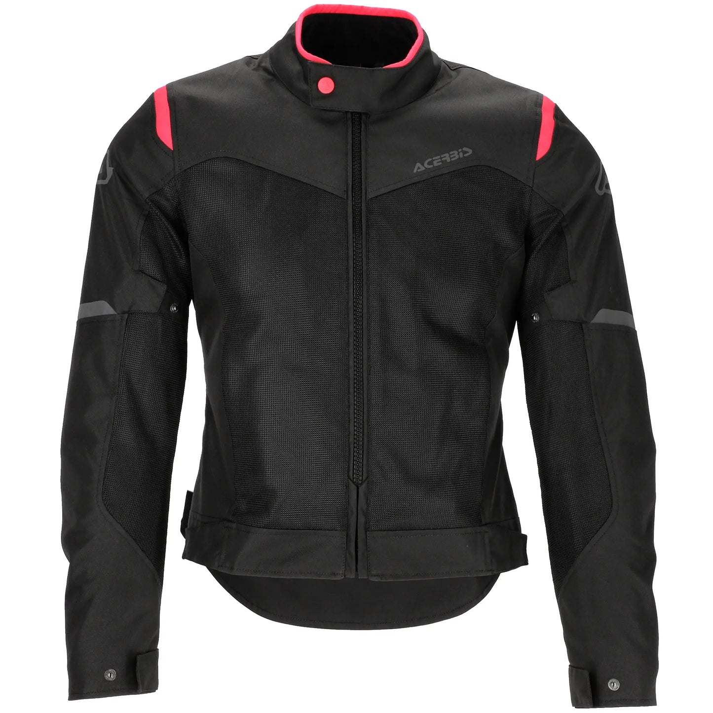 Chaqueta Acerbis CE Ramsey My Vented 2.0 Lady - Negro/Rosa