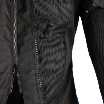 Chaqueta Acerbis CE Ramsey My Vented 2.0 Lady - Negro/Rosa